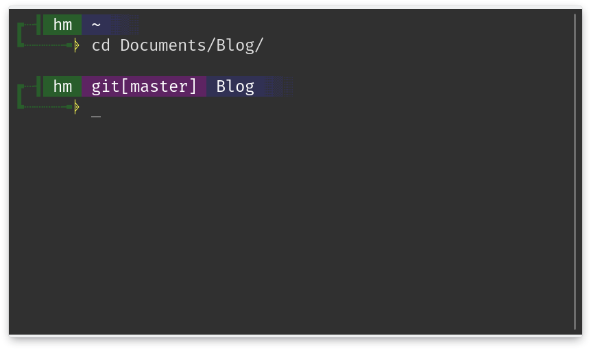 Kustom PS1 Linux terminal